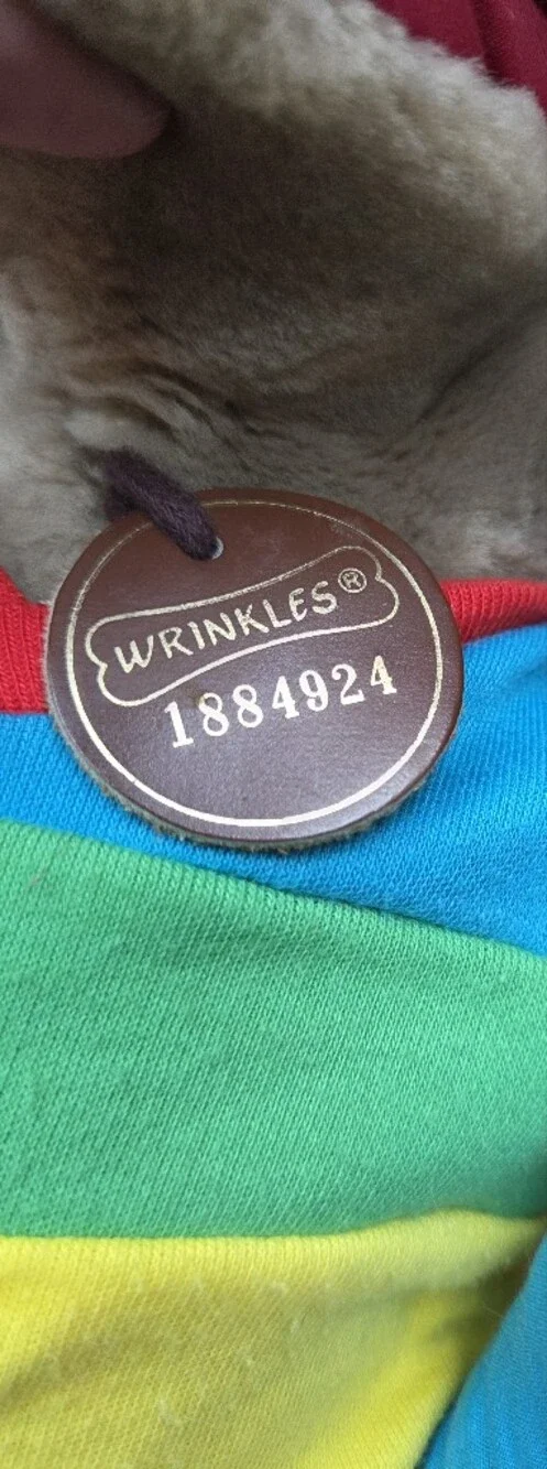 Vtg. Ganz Wrinkles Talking Puppet Dog.   Working